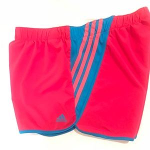 2 pairs Adidas Climalite shorts size L